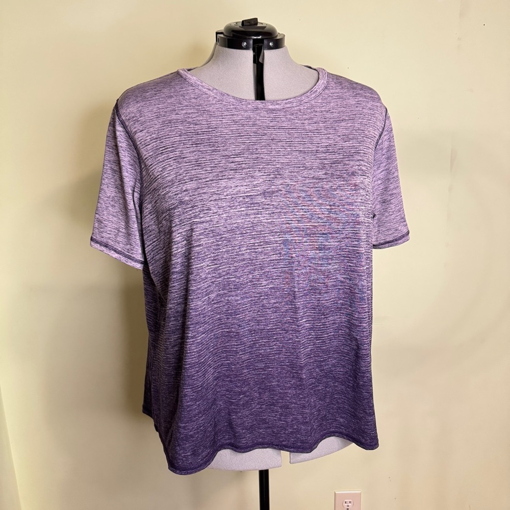 Purple heathered Active T-Shirt